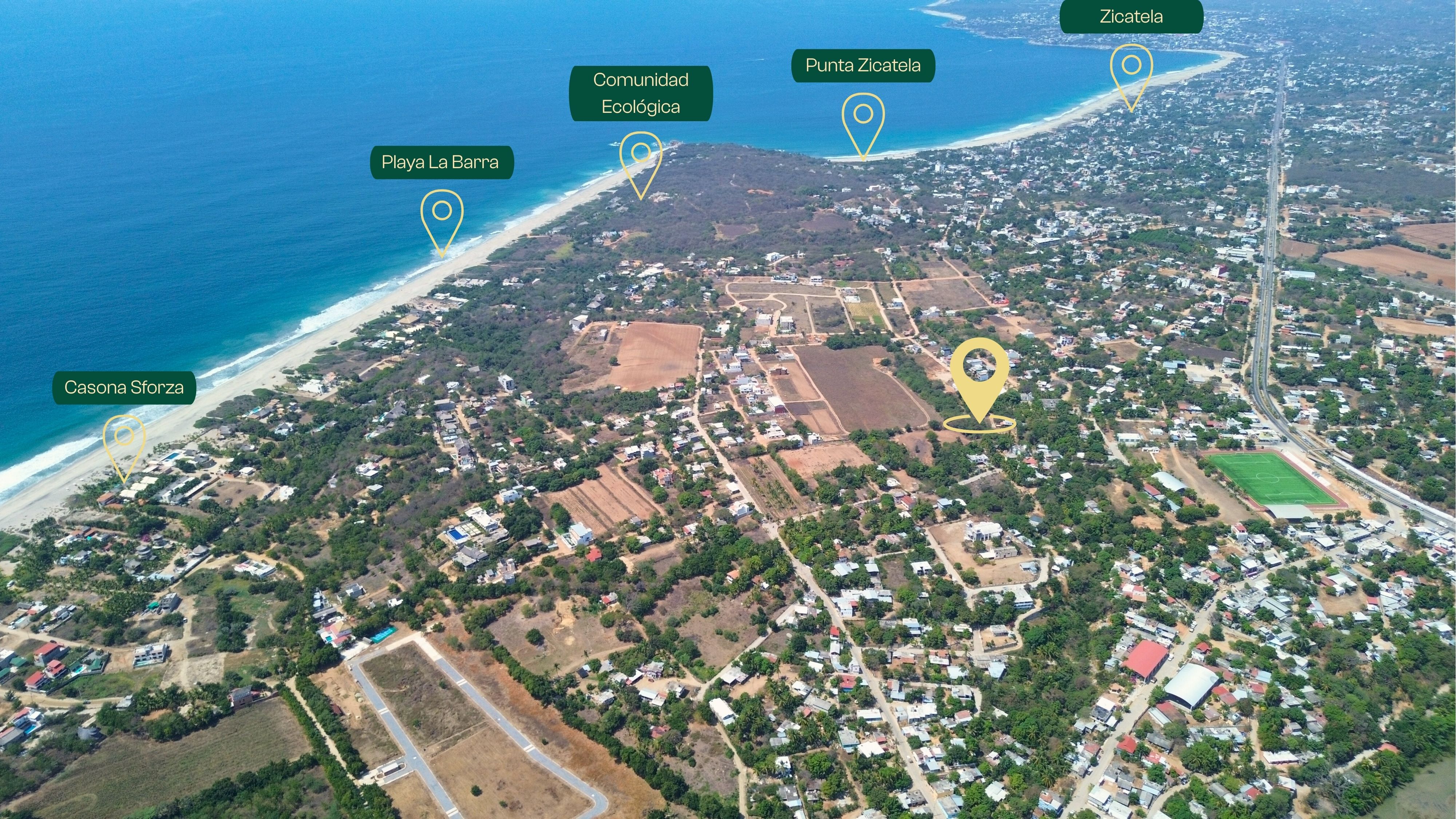 400m2 Corner lot in La Barra - 850m from the beach