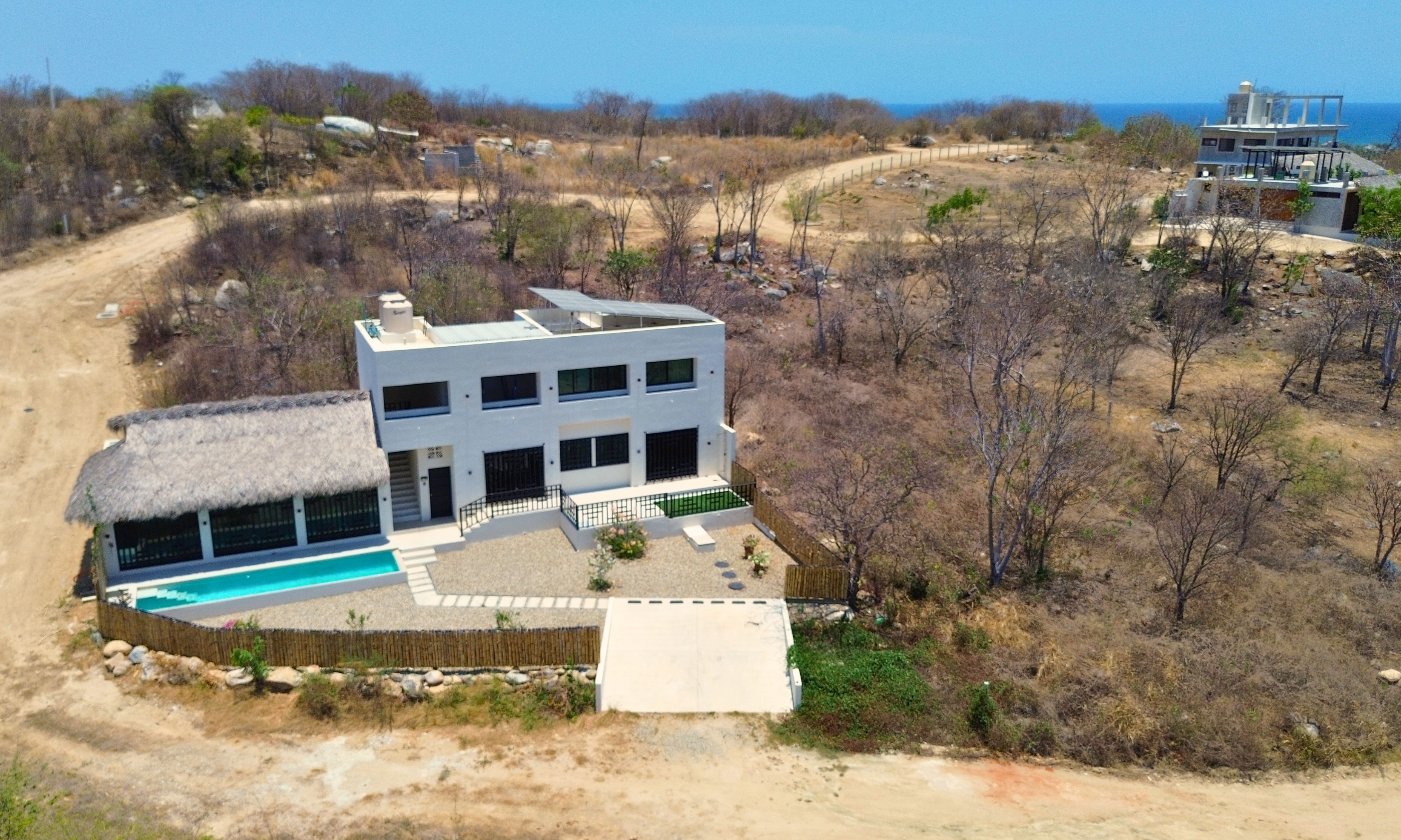 Casa Alice | Oceanview eco villa with pool, near several surf spots